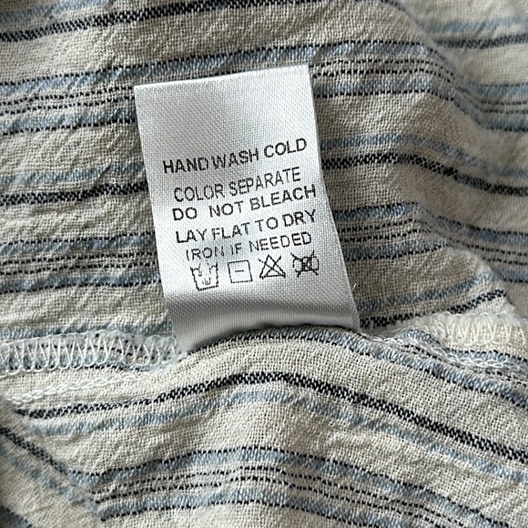 Gilli brand linen blend popover top SZ 2X - Picture 6 of 9